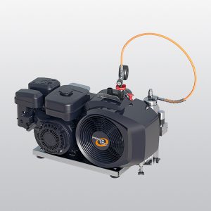 PE 100 high-pressure compressor – Robust technology in a compact design